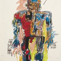 Jm Basquiat Zelfportret 1982