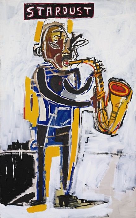Tableaux sur toile, reproducción de Jm Basquiat Stardust