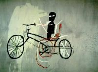 Jm Basquiat Der Fahrradmann 1984