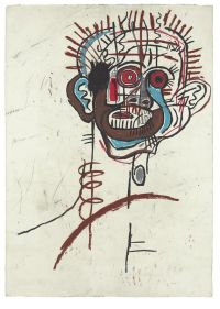 لوحة كانفاس Jm Basquiat Untitiled 1983