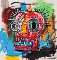 Crâne sans titre Jm Basquiat