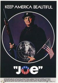 Stampa su tela del poster del film Joe 1970
