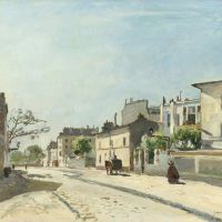 جوهان بارتولد جونغكيند شارع نوتردام باريس 1866