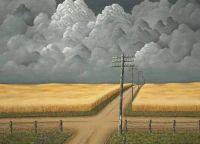 John Rogers Cox Gray And Gold 1942