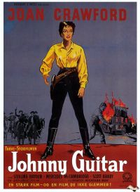 Johnny Guitar 1954 덴마크 영화 포스터