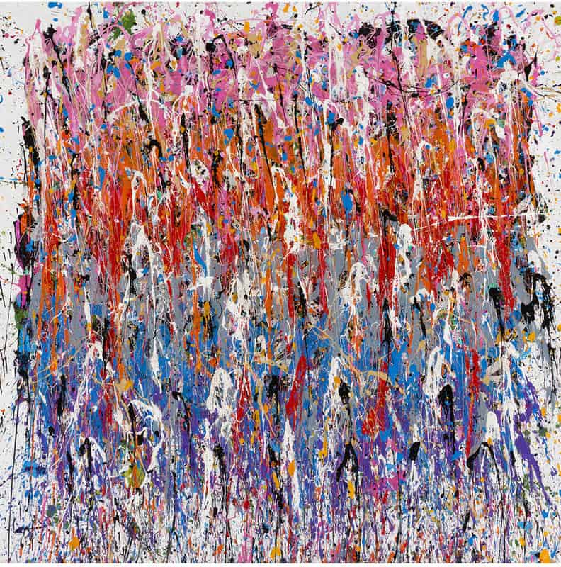 Jonone Over My Head 2015 204 X 202 Cm canvas print