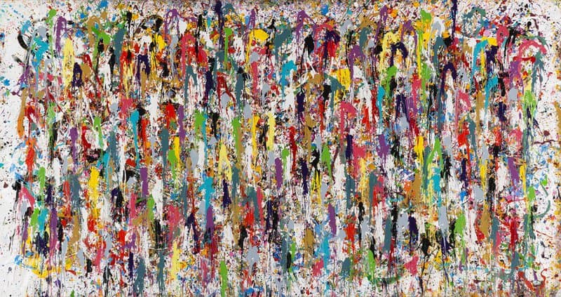 Jonone Sound And Color canvas print