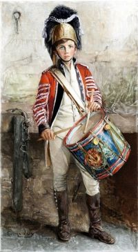 Joy George William A Drummer Of The Peninsular canvas print