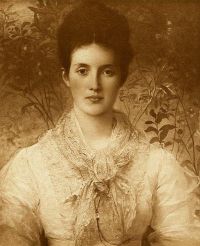 Joy George William Florence Tochter von T. Masterman Esq 1877 Leinwanddruck