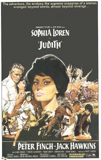 Judith 1966 Movie Poster stampa su tela