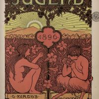 غلاف مجلة جوجند 1896