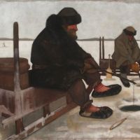 جوهو ريسانن الشتوي لصيد الأسماك على الجليد 1900