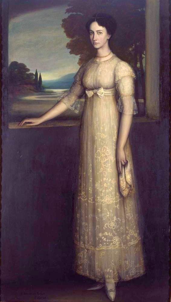 Julio Romero De Torres Ysolina Ga Llego De Zubiaurre canvas print