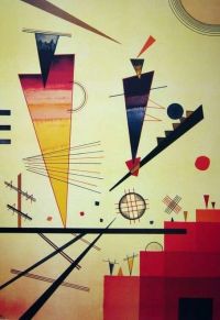 طباعة قماش Kandinsky Merry Structure