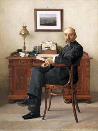 Kaufmann Isidor Portrait Of A Banker