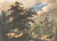 Keirincx Alexander Huntsmen In The Forest canvas print