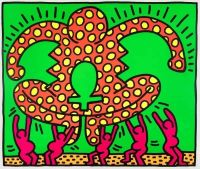 Impresión en lienzo Keith Haring Fertilidad 5
