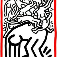 Keith Haring vechthulpmiddelen wereldwijd