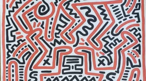 Keith Haring Fun Gallery canvas print
