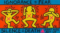 Cuadro Keith Haring Ignorancia