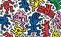 Keith Haring Leinwanddruck von Keith Haring