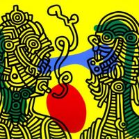 Keith Haring Keith And Julia