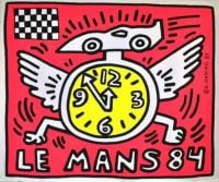 Keith Haring Le Mans 84 Leinwanddruck