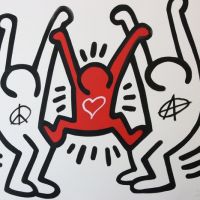 Keith Haring Paz y amor