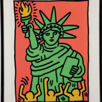 Keith Haring Estatua de la Libertad