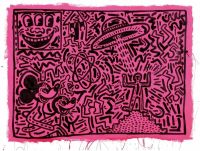 Keith Haring Ohne Titel 1982 Leinwanddruck