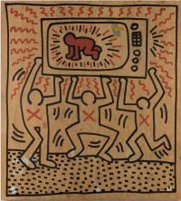 Cuadro Keith Haring Sin título 1983 2