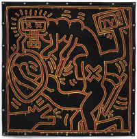 Cuadro Keith Haring Sin título 1983 Tv Sex