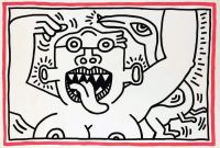 Cuadro Keith Haring Sin título 1984