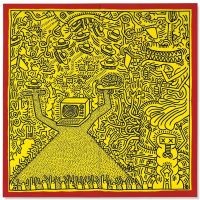 Keith Haring Untitled 1984 Alien Technology Leinwanddruck