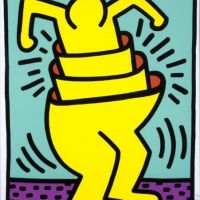 Keith Haring Zonder titel 1989