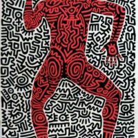 Keith Haring White Knight