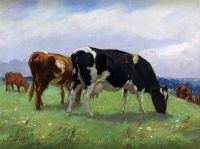 Kemp Welch Lucy Cattle canvas print