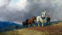 Kemp Welch Lucy The Approaching Storm canvas print