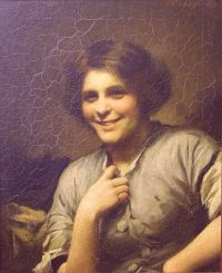 Kennington Thomas Benjamin Molly The Maid Of The Inn 1916 canvas print