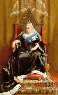 Kennington Thomas Benjamin Queen Victoria canvas print