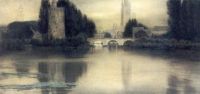 Khnopff Fernand Le Lac D Amour Bruges 1887