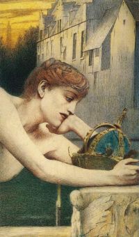 Khnopff Fernand An Georges Rodenbach Eine tote Stadt