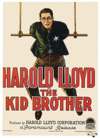 Stampa su tela del poster del film Kid Brother 1927v2