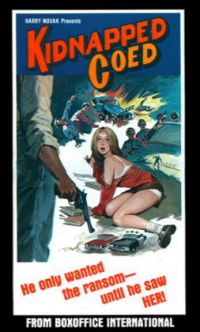 Stampa su tela del poster del film Coed rapito
