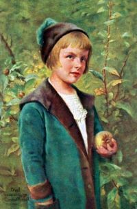 Kiesel Conrad Portrait Of A Boy canvas print