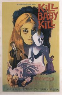 Stampa su tela Kill Baby Kill Movie Poster