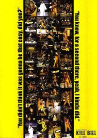 Stampa su tela del poster del film Kill Bill 3