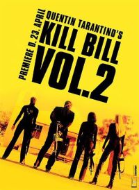 Stampa su tela Kill Bill Vol.2 3 Movie Poster
