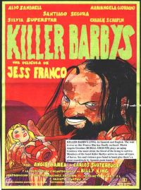 Stampa su tela del poster del film Killer Barbys