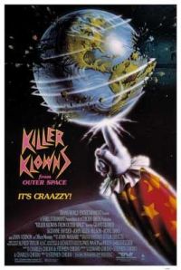 Killer Klowns From Outer Space 영화 포스터 캔버스 프린트